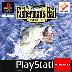 Fishermans Bait: Bass Challenge PSX USED  (English Game / GER Cover / Broken Case)