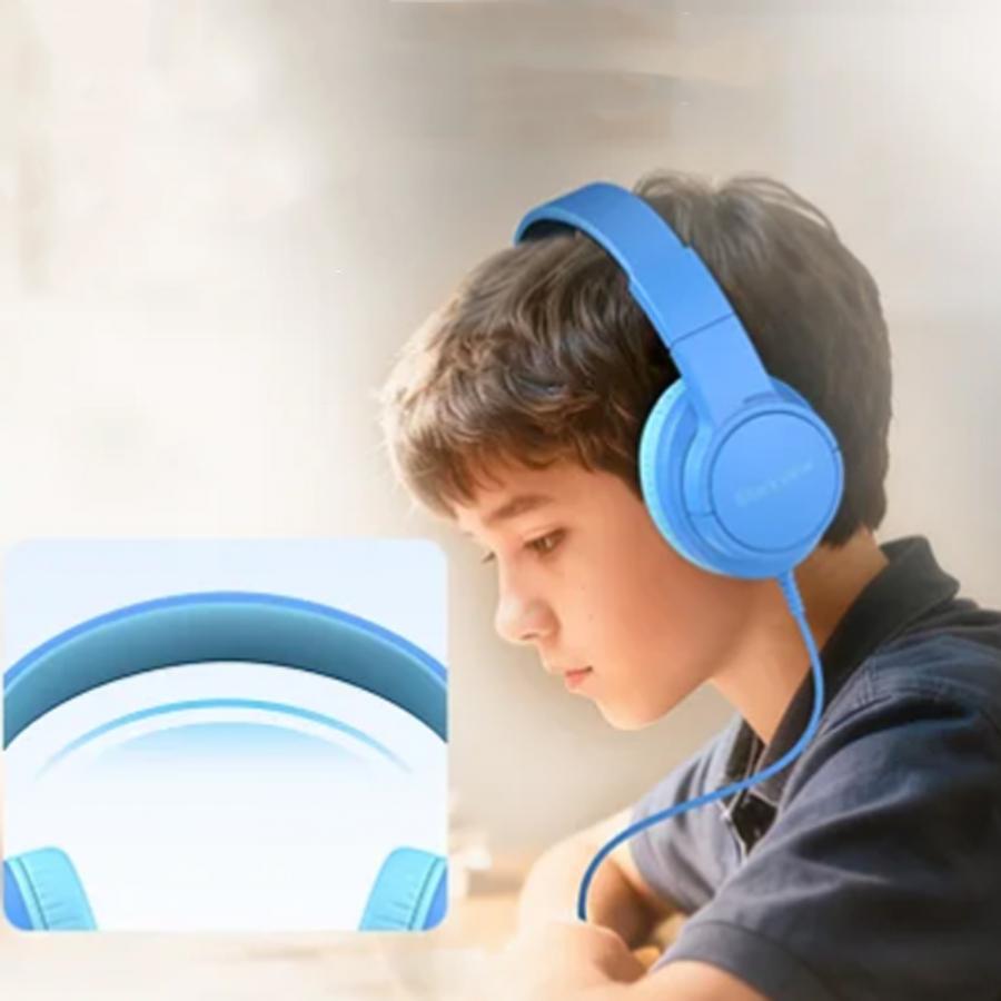 BLACKVIEW KID WIRED FOLDABLE FITBUDS K1 OCEAN BLUE