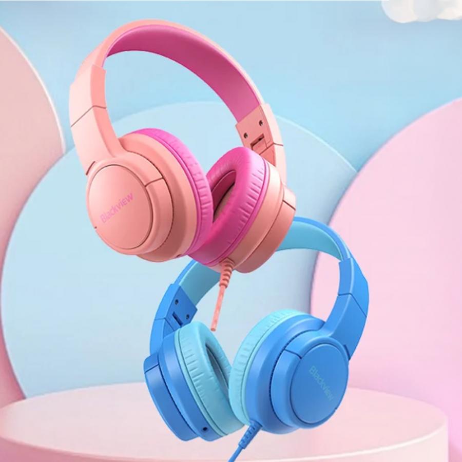 BLACKVIEW KID WIRED FOLDABLE FITBUDS K1 OCEAN BLUE