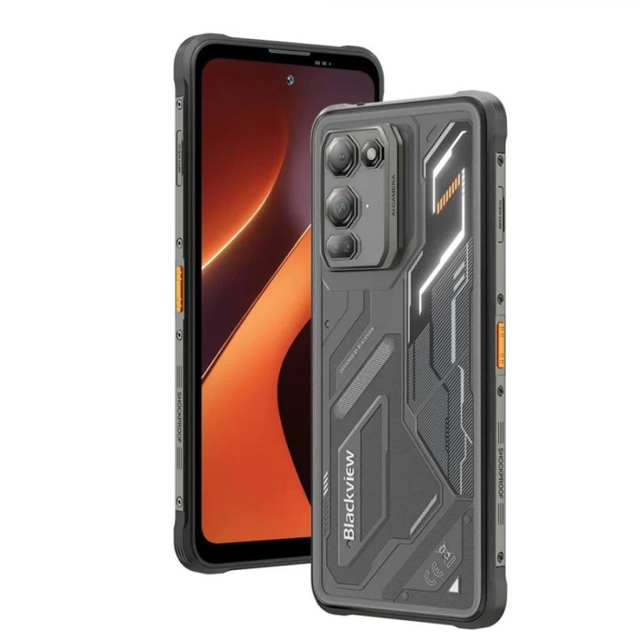 BLACKVIEW OCTA-CORE RUGGED PHONE 6.78' (12GB+256GB) NFC ANDROID 16 PHANTOM BLACK