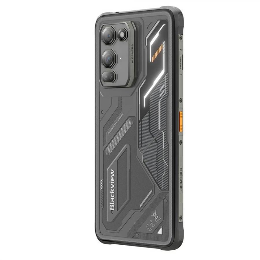 BLACKVIEW OCTA-CORE RUGGED PHONE 6.78' (12GB+256GB) NFC ANDROID 16 PHANTOM BLACK