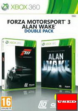 Forza Motorsport 3+Alan Wake Double Pack (Bundle) X360 USED
