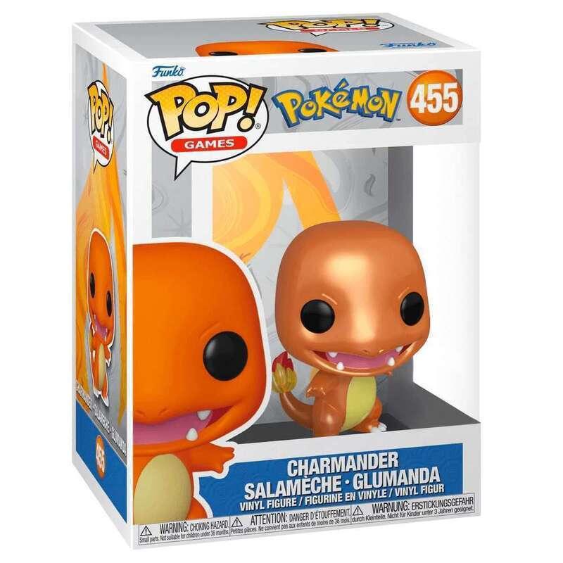 Funko Pop! Games: Pokemon - Charmander Salameche - Glumanda #455 Vinyl Figure