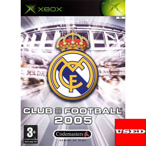Real Madrid Club Football 2005 XBOX USED (Disc Only)