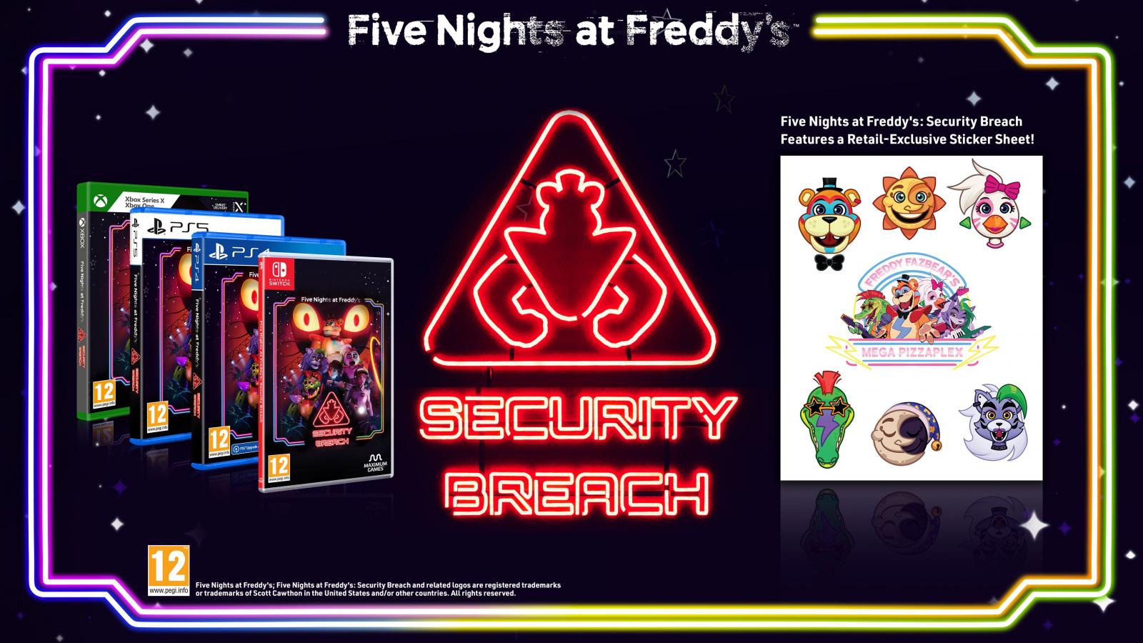 Five Nights at Freddy's: Security Breach  Nintendo Switch NEW 