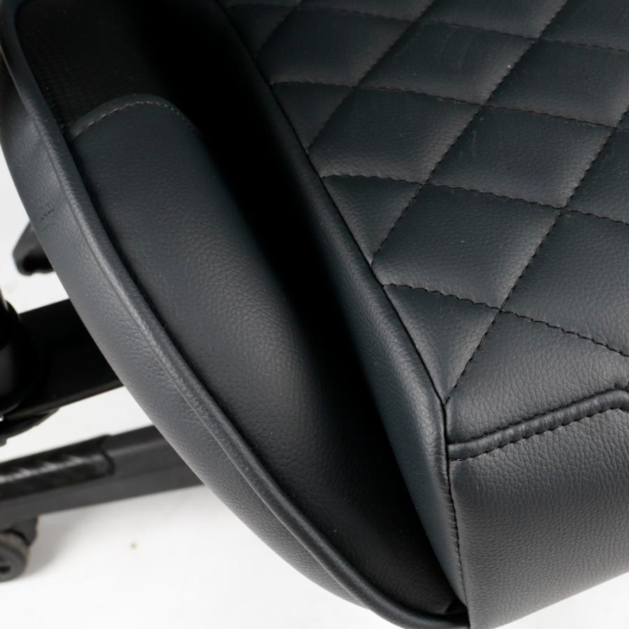 GEMBIRD GAMING PVC LEATHER CHAIR WITH PILLOWS BLACK
