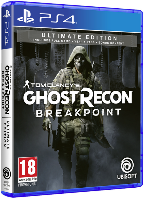 Tom Clancy's Ghost Recon Breakpoint Ultimate Edition PS4 NEW