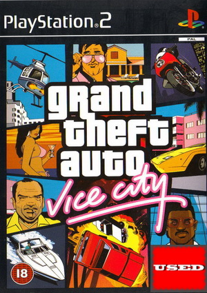 Grand Theft Auto: Vice City PS2 USED (No Manual)