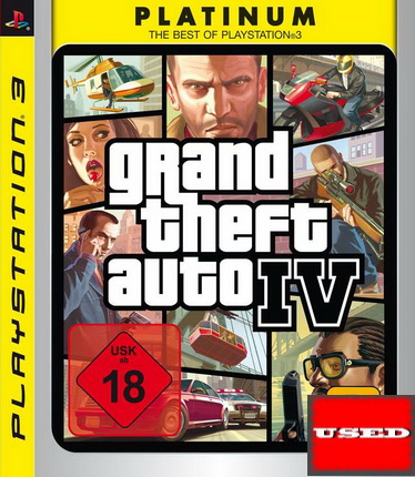Grand Theft Auto IV (Platinum) PS3 USED