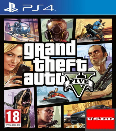 Grand Theft Auto V PS4 USED