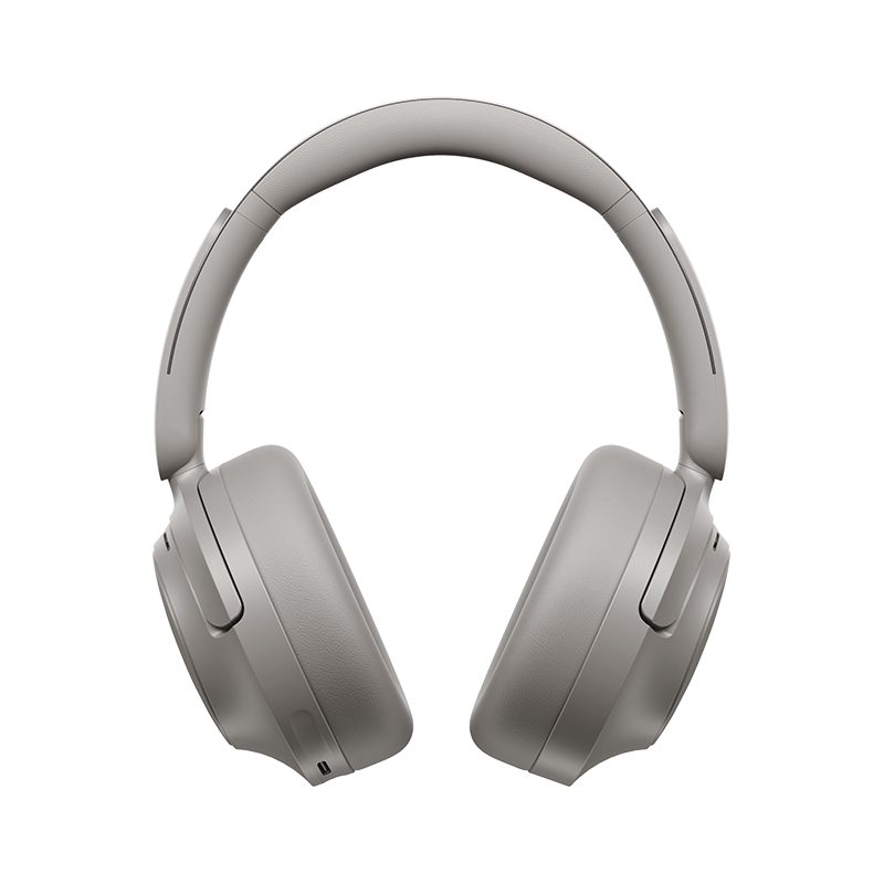 QCY H3S Headset Grey - Type-C & Bluetooth 6.0 ANC iOS/Android Call Noise Cancelling Headphones 102h
