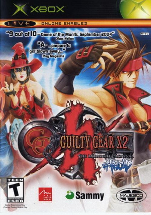 Guilty Gear X2 #Reload  XBOX NEW NTSC   (Slightly Torned Up Seal)