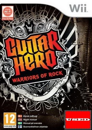 Guitar Hero: Warriors of Rock Wii USED (Game Only)