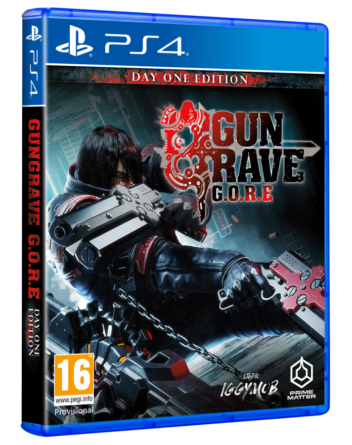 Gungrave G.O.R.E. - Day One Edition  PS4 NEW