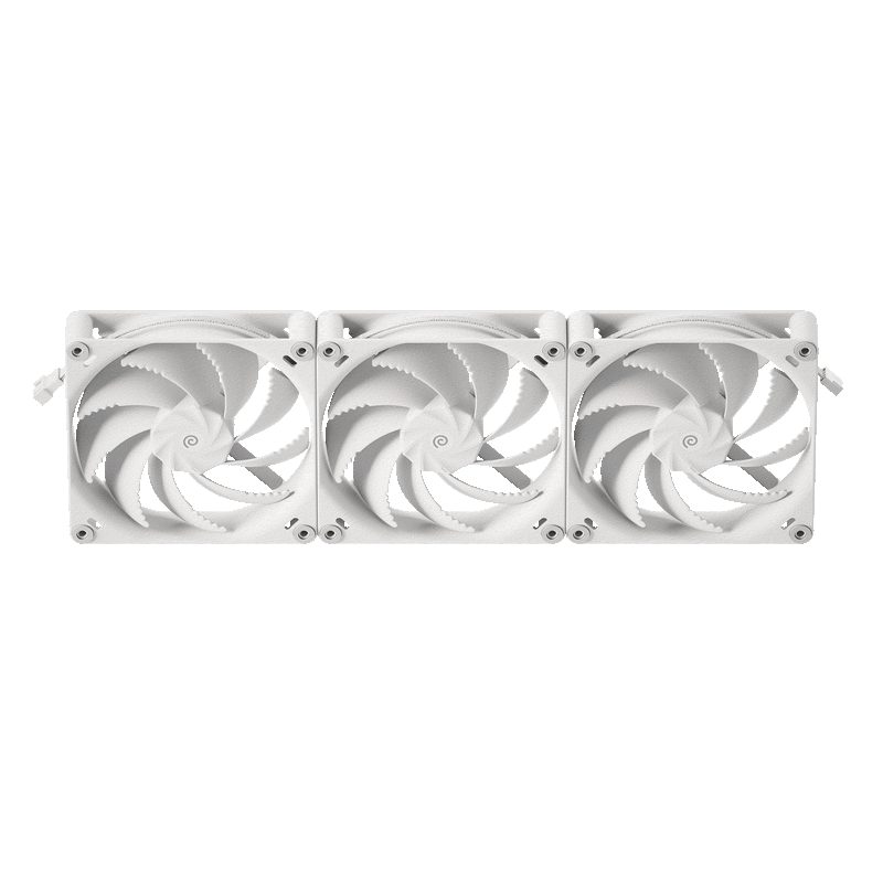 HAVN H12 Triple Pack White 120mm A-RGB Metal Core Case Fan