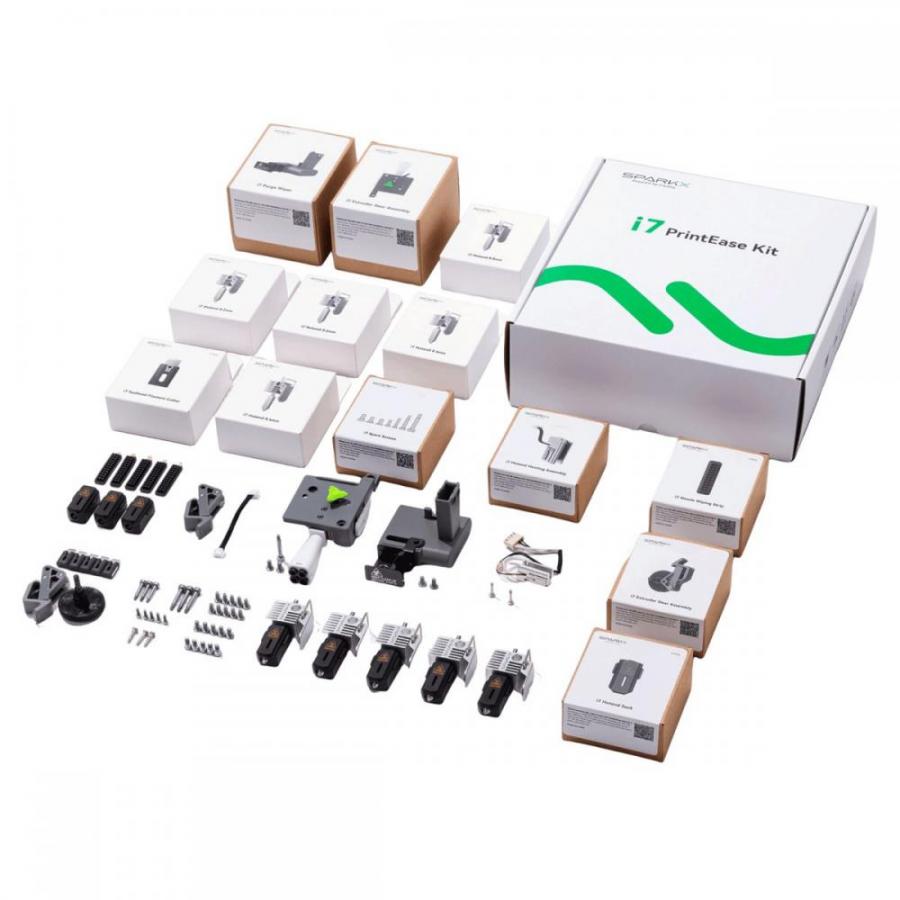 Creality i7 PrintEase Kit - 4xHotend 5xCutter 3xSock 1xExtruder 5xStrip 1xHotendHeating 1xPurge extr