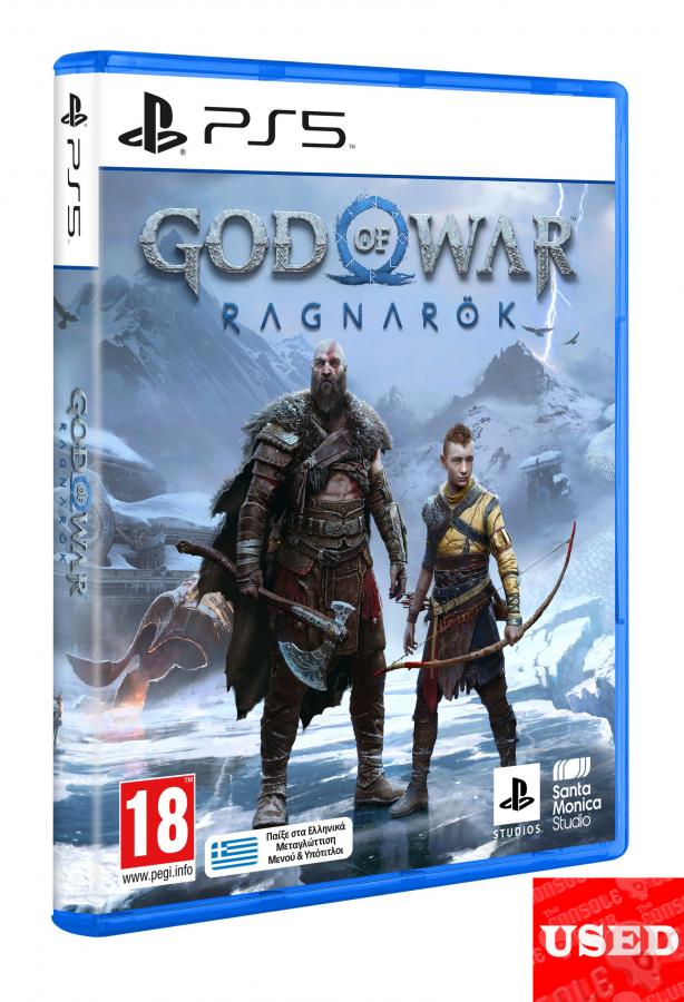 God Of War Ragnarok Standard Edition (Ελληνικοί υπότιτλοι & μεταγλώττιση) PS5 USED
