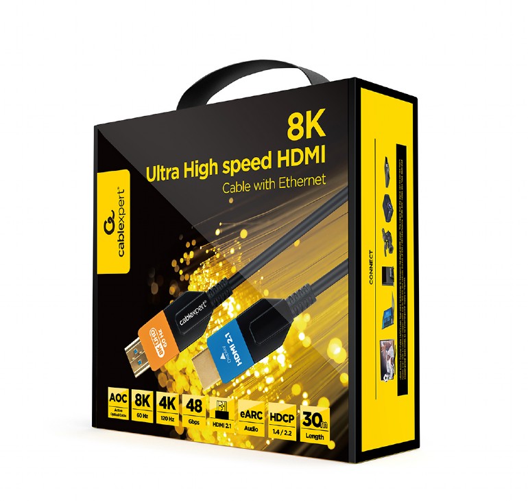 CABLEXPERT ULTRA HIGH SPEED HDMI CABLE WITH ETHERNET 'AOC SERIES' 30M