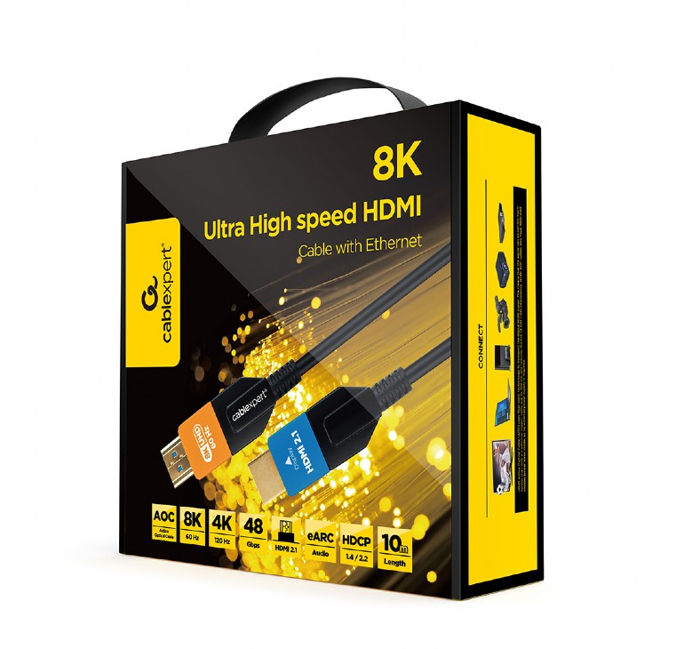 CABLEXPERT ULTRA HIGH SPEED HDMI CABLE WITH ETHERNET 'AOC SERIES' 10M