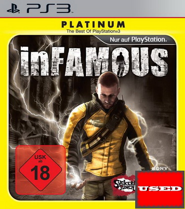 inFamous (Platinum) PS3 USED