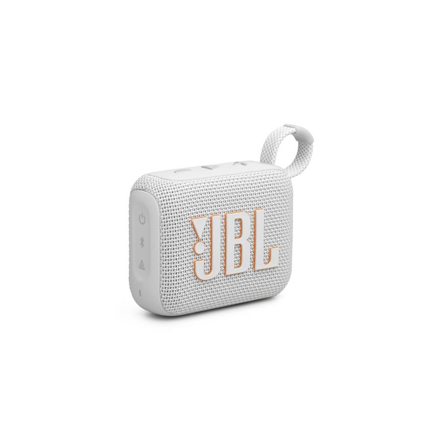 JBL GO4  Portable Bluetooth Speaker, Water/Dust proof IP67, (White)