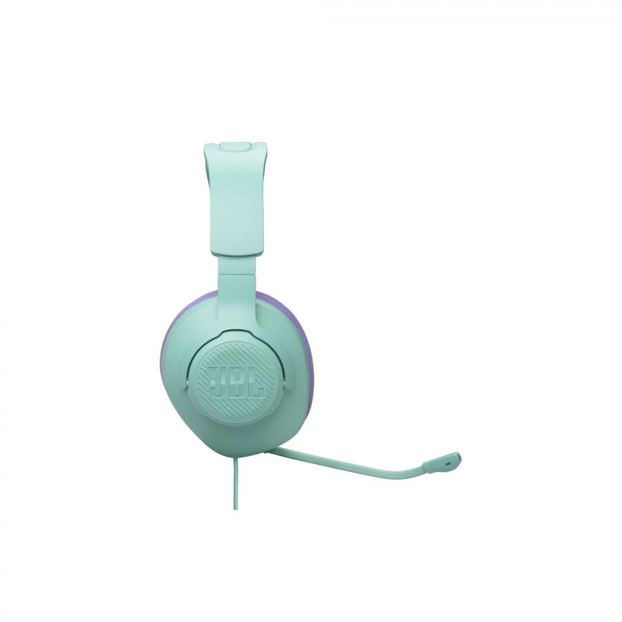 JBL Quantum 100M2, Over-Ear Wired Gaming Headset (Cyan)