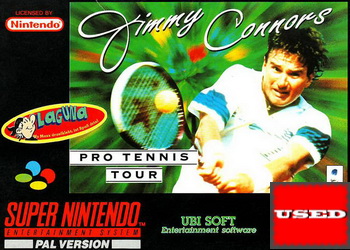 Jimmy Connors Pro Tennis Tour SNES USED (NTSC)