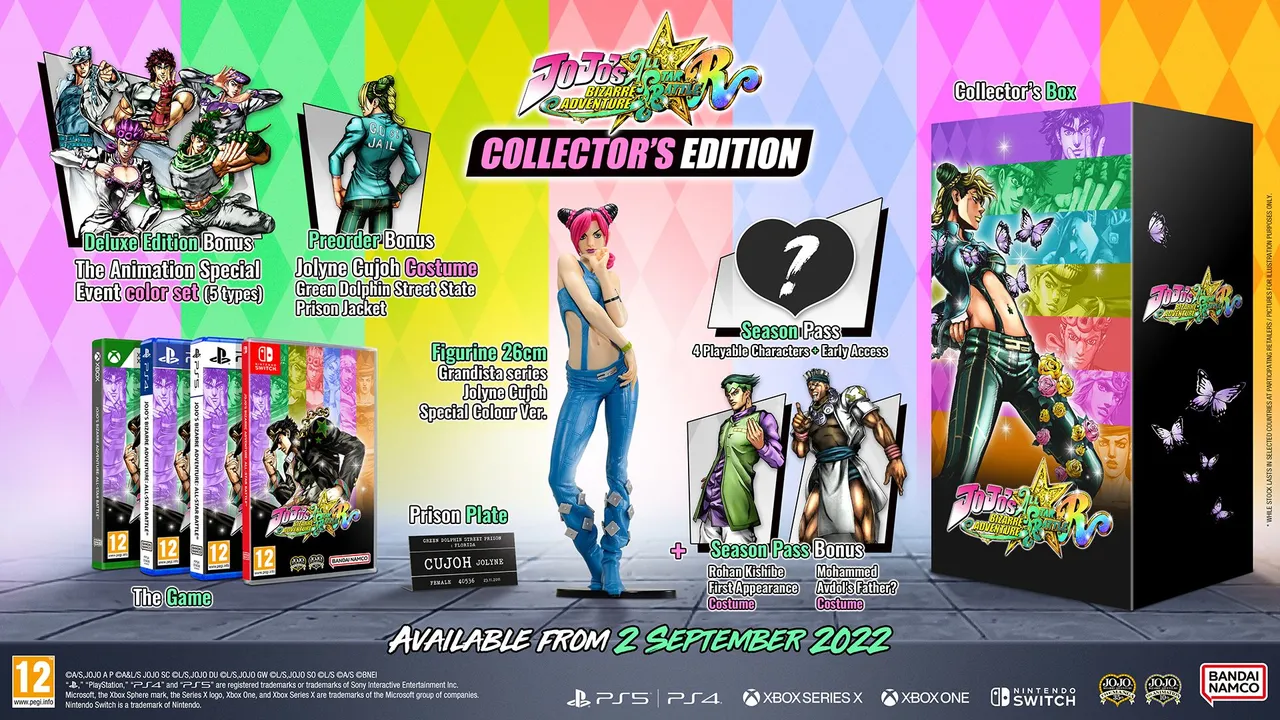Jojo'S Bizarre Adventure: All-Star Battle Collector's Edition   XONE NEW  