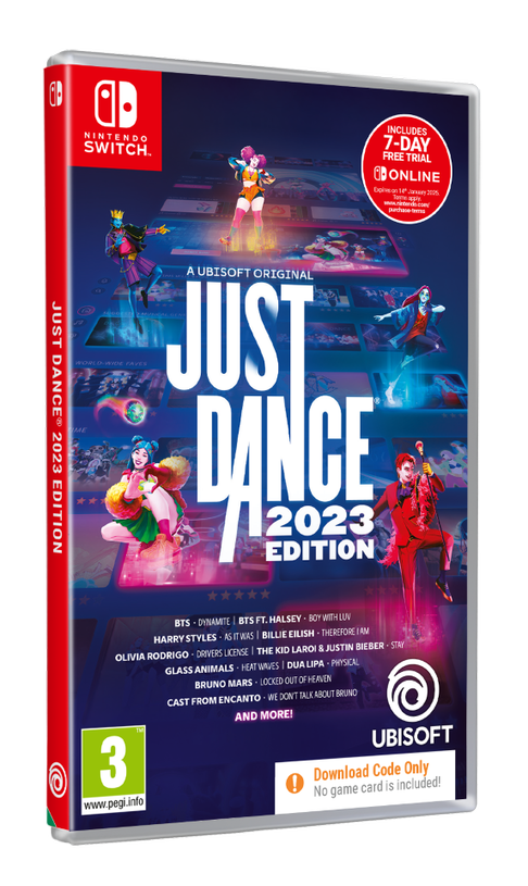 JUST DANCE 2023 ( Code In A Box ) Nintendo Switch NEW