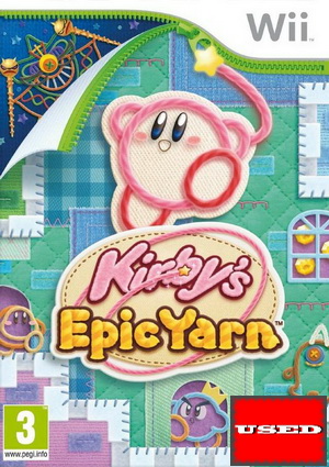 Kirbys Epic Yarn Wii USED