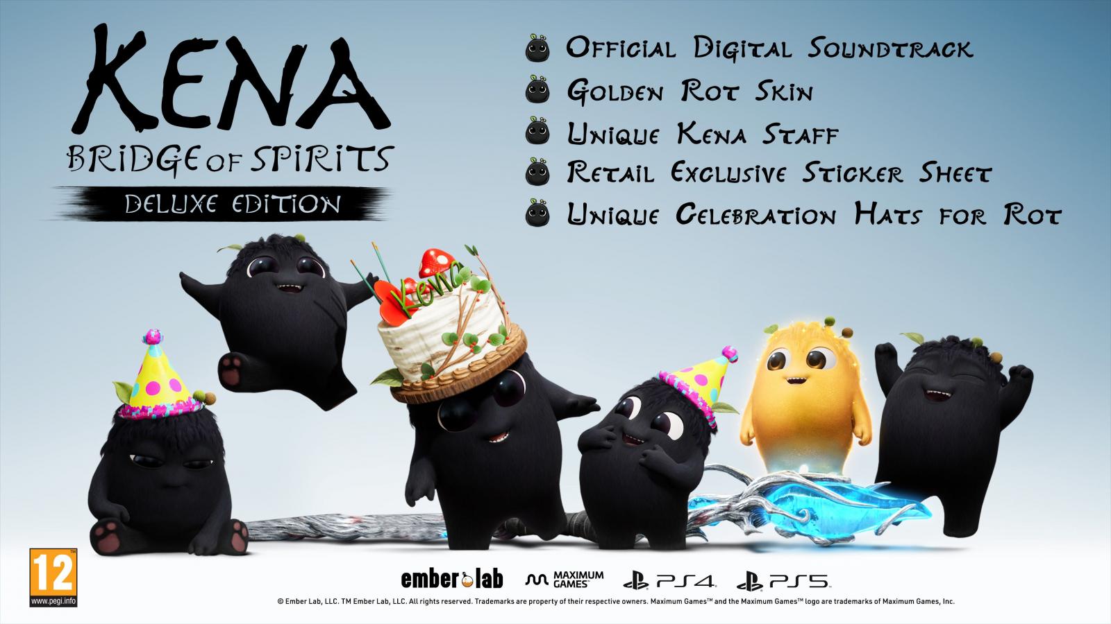 Kena: Bridge Of Spirits Deluxe Edition PS5 NEW