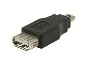 LAMTECH ADAPTOR USB A/F - MICRO B/N