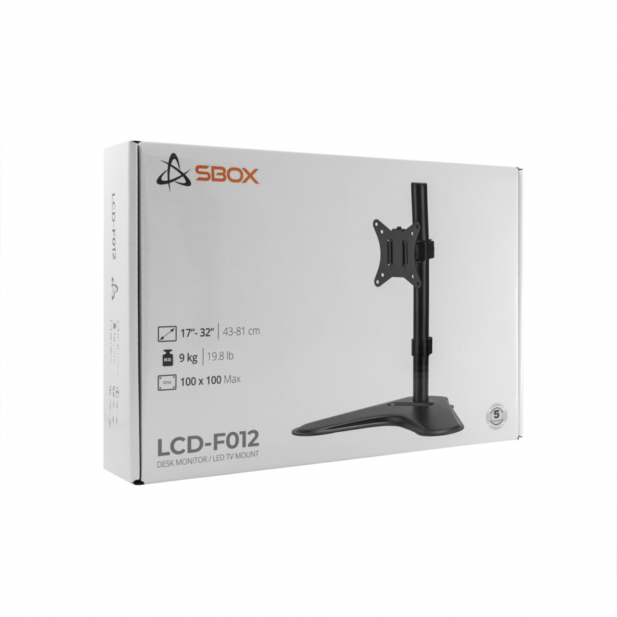 SBOX MONITOR STAND 13'-32' / 33 - 81 cm