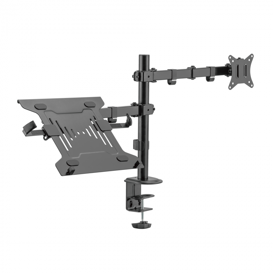 SBOX DESKTOP MOUNT FOR SCREEN AND LAPTOP 17'-32' / 43 - 81cm VESA 100x100 MAX