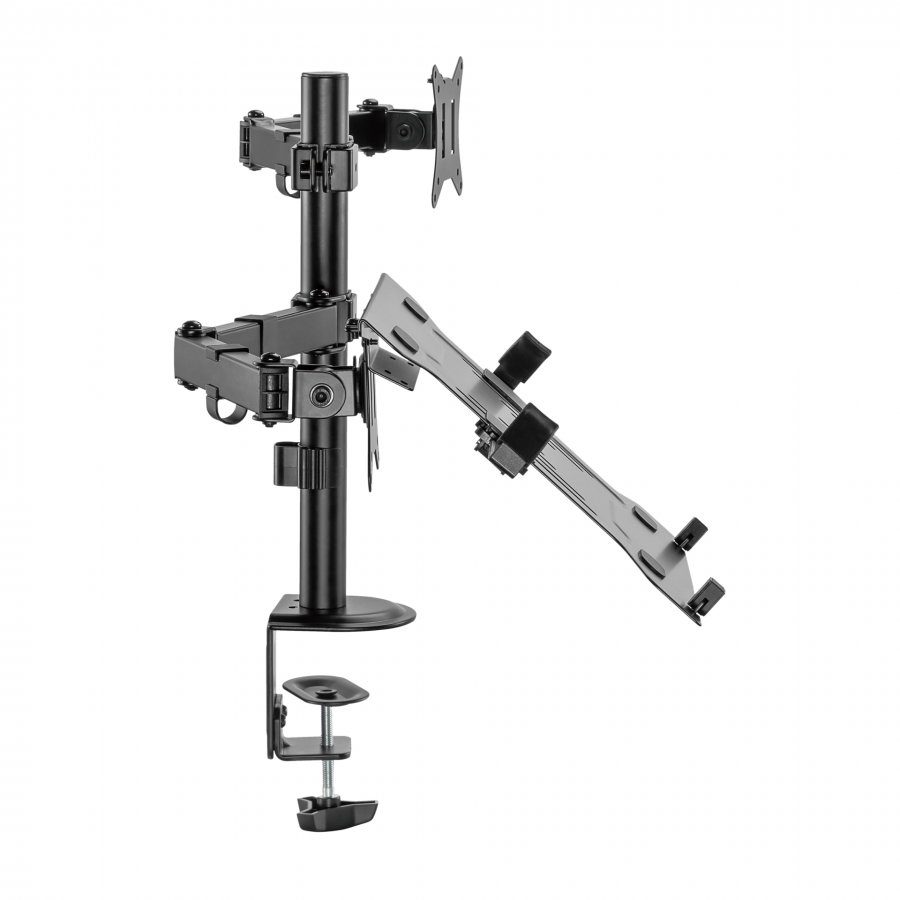 SBOX DESKTOP MOUNT FOR SCREEN AND LAPTOP 17'-32' / 43 - 81cm VESA 100x100 MAX
