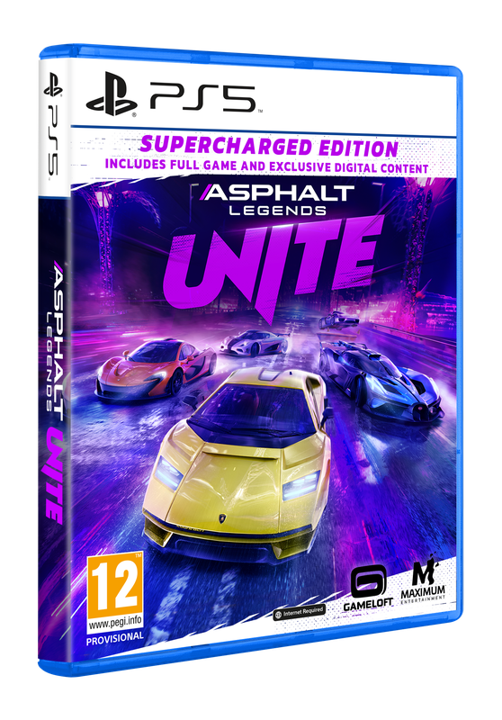 Asphalt Legends Unite : Supercharged Edition PS5 NEW