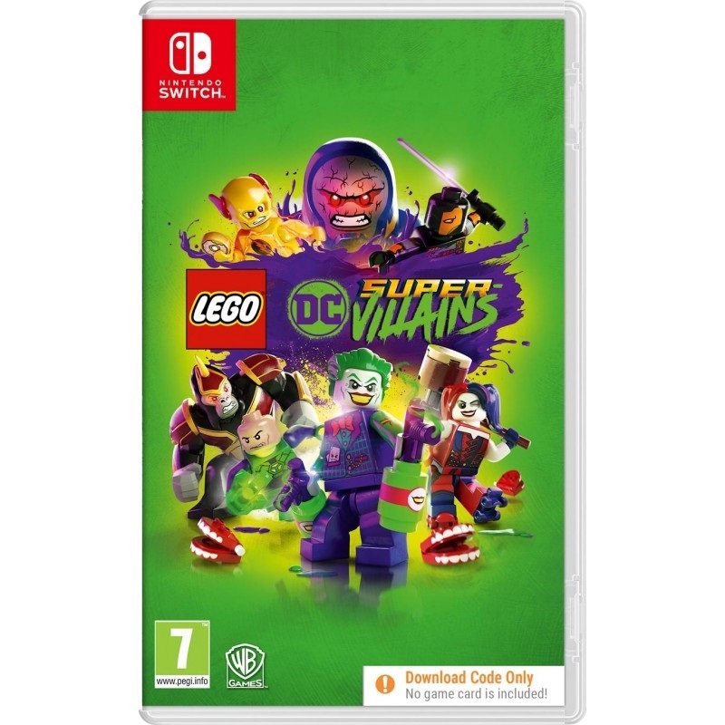 LEGO DC Super-Villains (Code in a Box) Nintendo Switch NEW