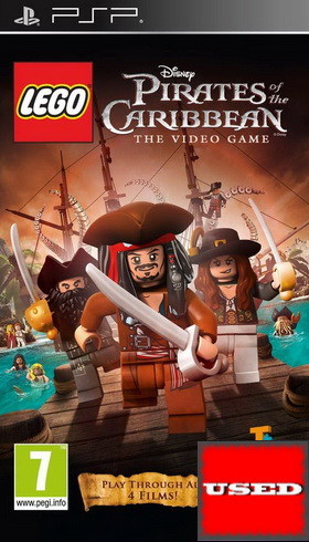 LEGO Pirates of the Caribbean PSP USED (No Cover)