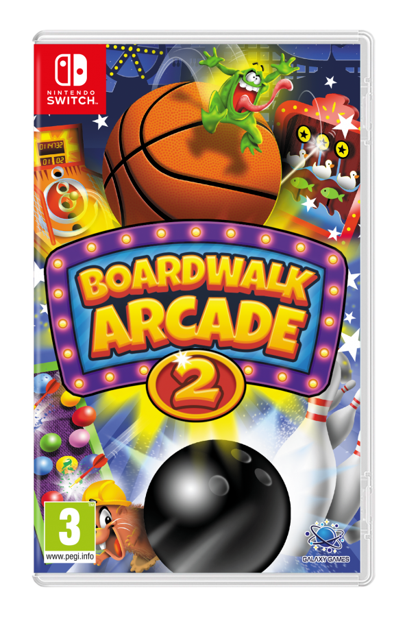 Boardwalk Arcade 2 Nintendo Switch  NEW