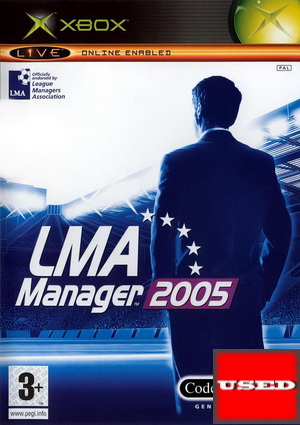 LMA Manager 2005 XBOX USED