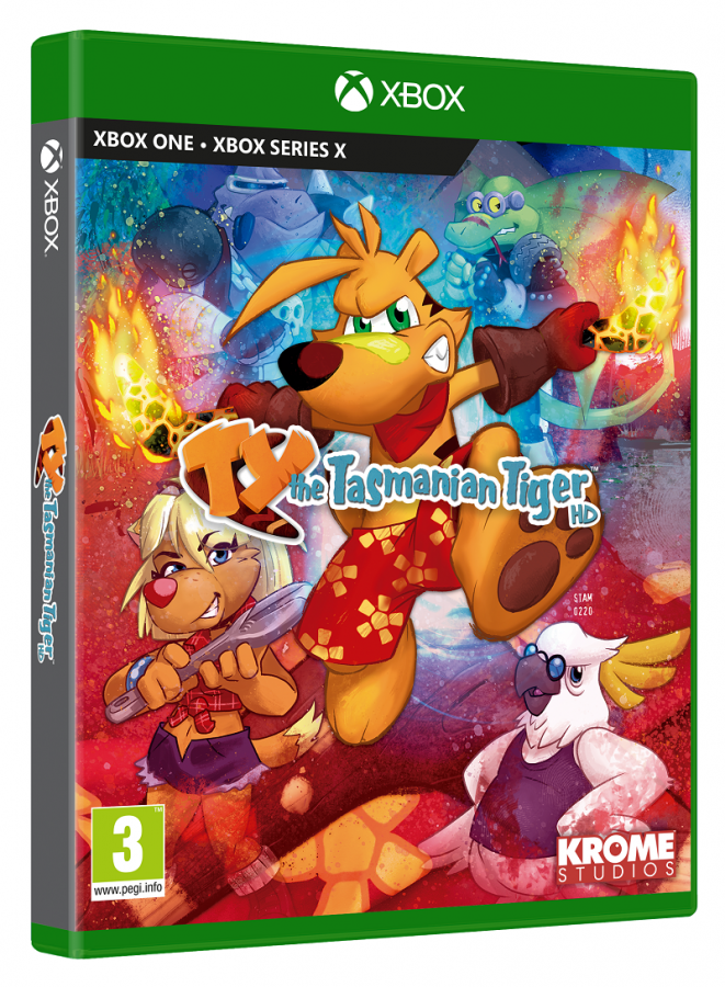 TY The Tasmanian Tiger HD  ( XONE & XBOX SERIES X )   NEW  