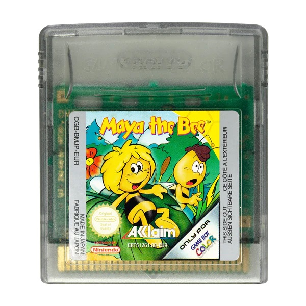 Maya the Bee and her Friends GameBoy Color UNBOXED (Worn Sticker)
