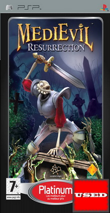 MediEvil: Resurrection (Platinum) PSP USED (English Game / French Cover)