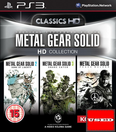 Metal Gear Solid HD Collection PS3 USED (No Manual)