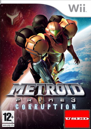 Metroid Prime 3: Corruption Wii USED