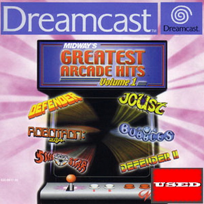 Midway's Greatest Arcade Hits Volume 1 DC USED (Damaged Case)
