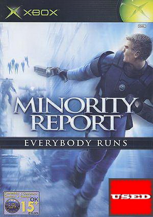 Minority Report: Everybody Runs XBOX USED