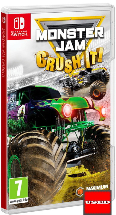 Monster Jam  Crush It NSW USED (Cart Only)