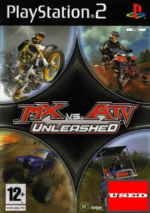 MX vs. ATV Unleashed PS2 USED (English Game/Fra Cover)
