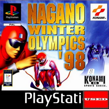 Nagano Winter Olympics 98 PSX USED (Damaged Case/No Back Cover)
